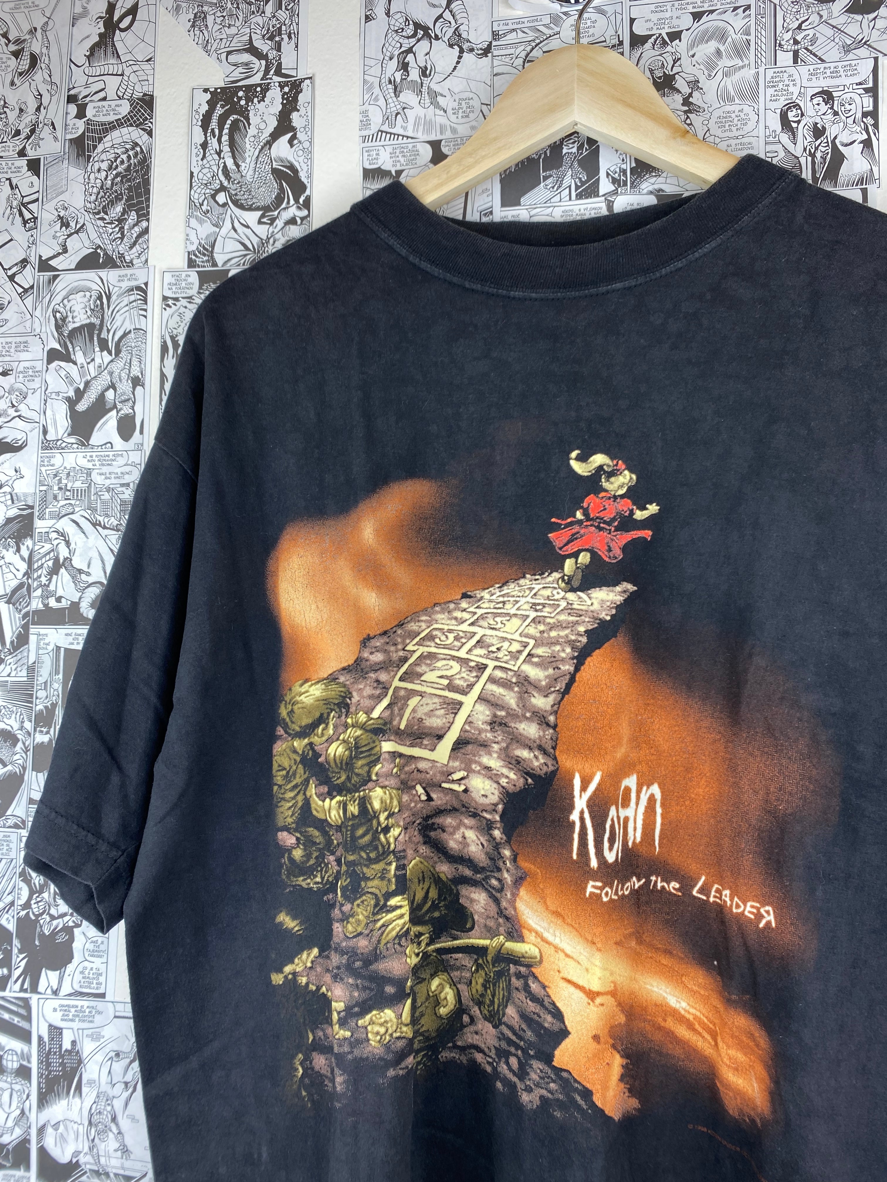 Vintage Korn “Follow the Leader” 1998 - t-shirt - size XL