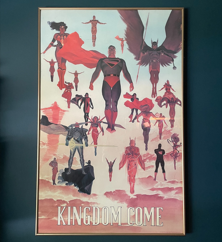 Alex Ross Kingdom Come Poster in Frame