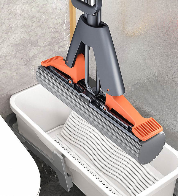 Vadrouilles Joybos Spin Mop Avec Seau Mains Libres Vadrouille Avec