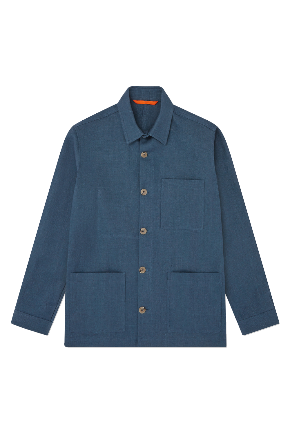 Midweight Railway Jacket Ocean Blue – Flax London