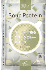 スーププロテイン　グリーンカレー　パッケージ