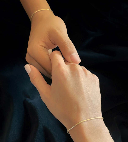 PULSERA ORO PAREJA "PAREJA" – Vipgold18k