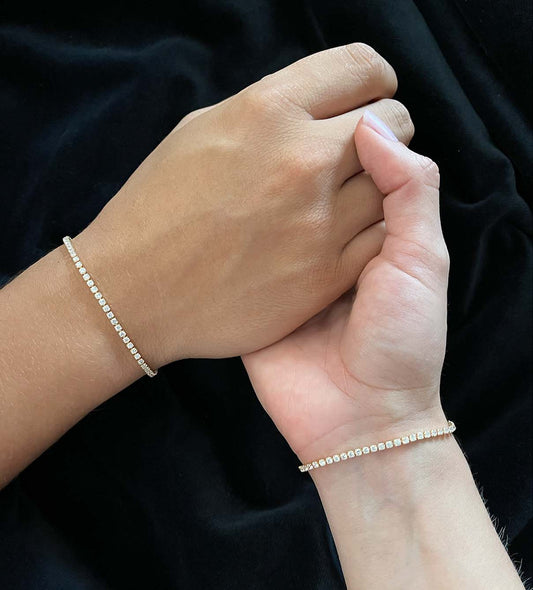 PULSERA ORO PAREJA "PAREJA" – Vipgold18k