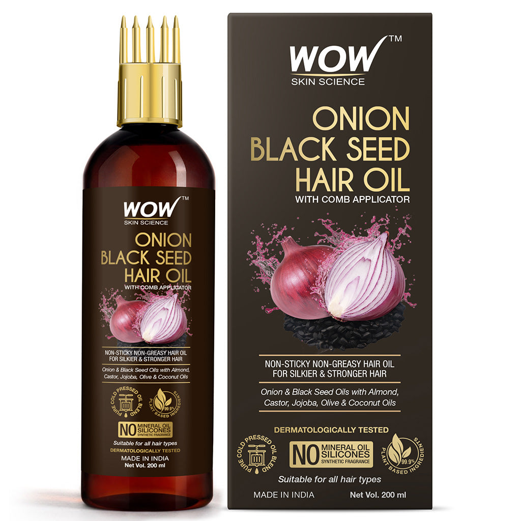 WOW Skin Science Red Onion Black Seed Oil Shampoo 200 ml  JioMart