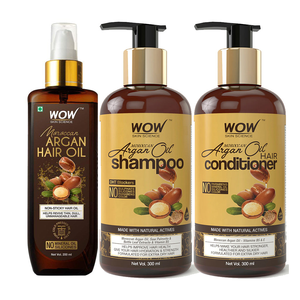 Buy WOW Skin Science Red Onion Black Seed Oil Shampoo  Conditioner Kit  600ml Online at Best Price in India  Trell