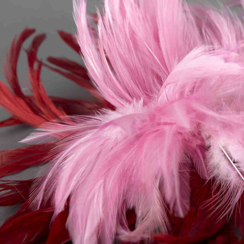 accessoires plumes chapeau