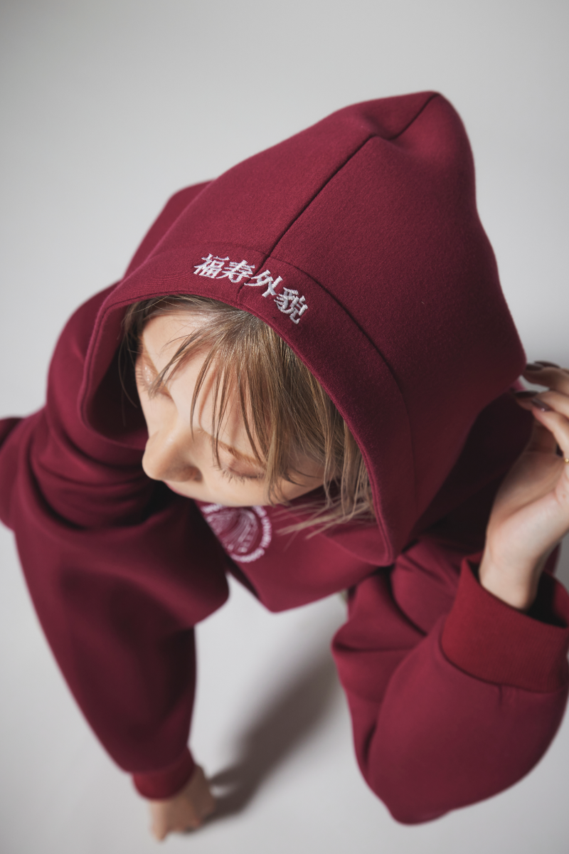 福寿外貌 くれまぐエアLogo Hoodie-