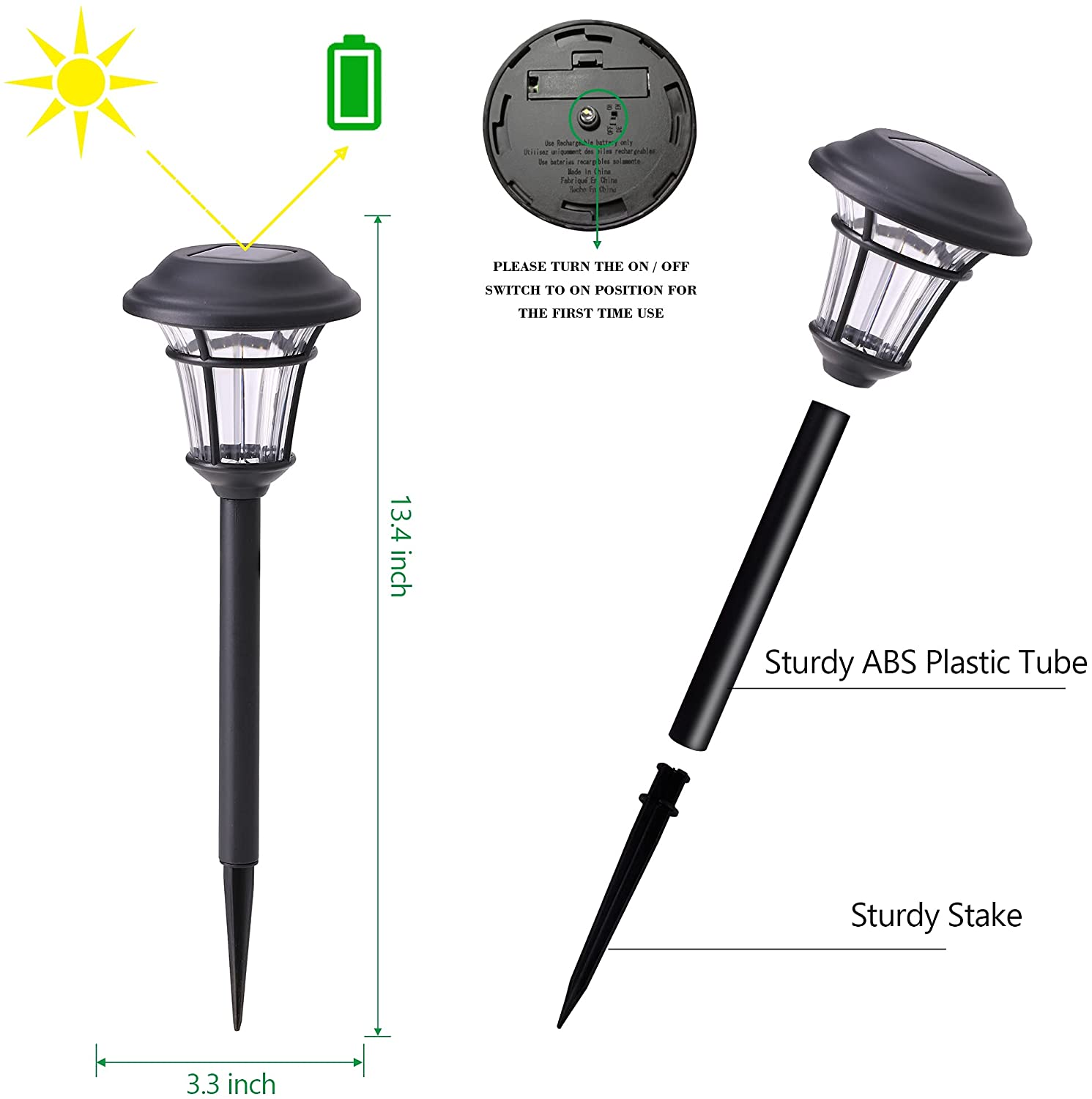 maggift solar lights 12 pack