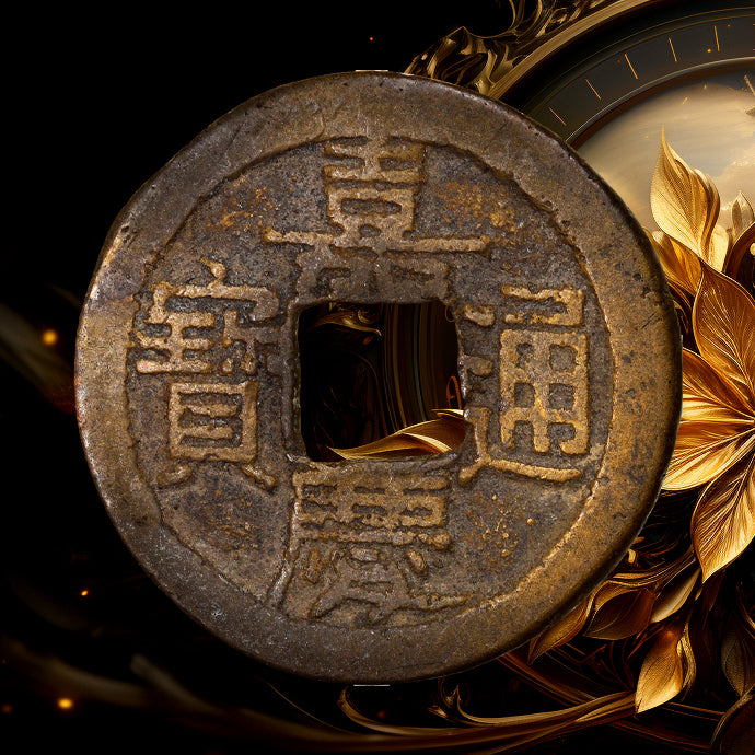 Pièce porte-bonheur chinoise ancienne, dragon porte-bonheur, argent de  Collection Antique, cadeau, nouveauté 2022
