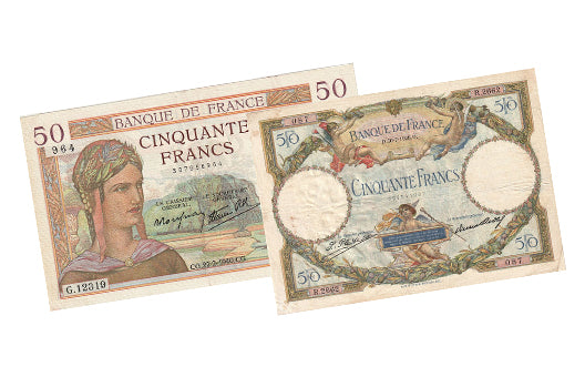 New French banknotes