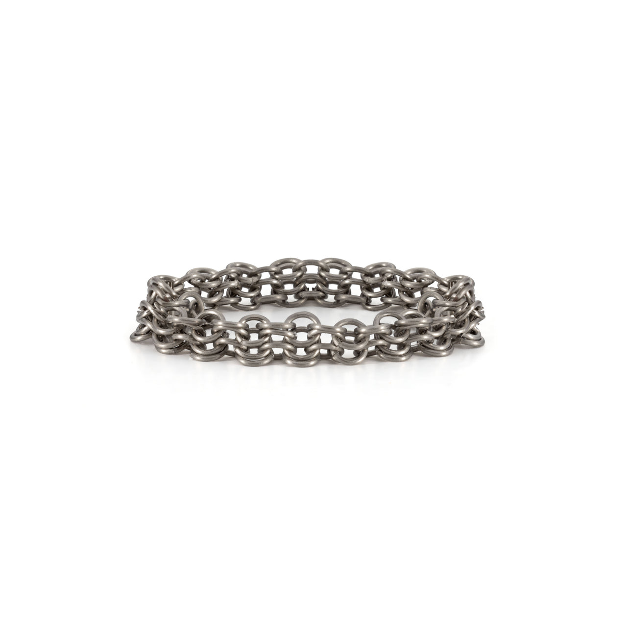 Stainless Steel Chainmail Mesh Ring · A Chain Ring · Jewelry on