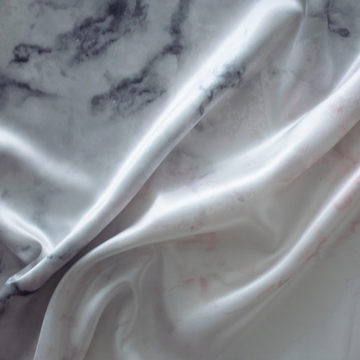 Satin Pillowcase Sleep Set, 2 Pack - Pastel Marble