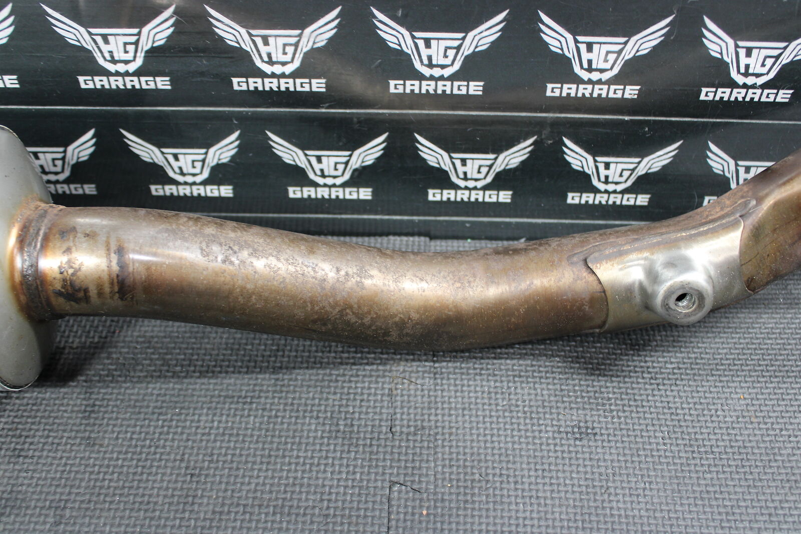 2004 YAMAHA YZ250F OEM MUFFLER EXHAUST SILENCER SLIP ON PIPE