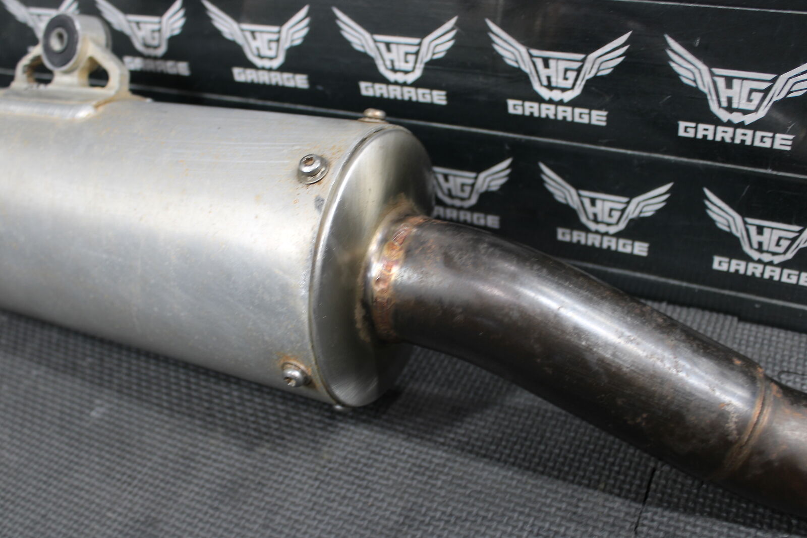 2005 YAMAHA YZ250F DR.D DUBACH RACING MUFFLER EXHAUST SILENCER SLIP ON PIPE