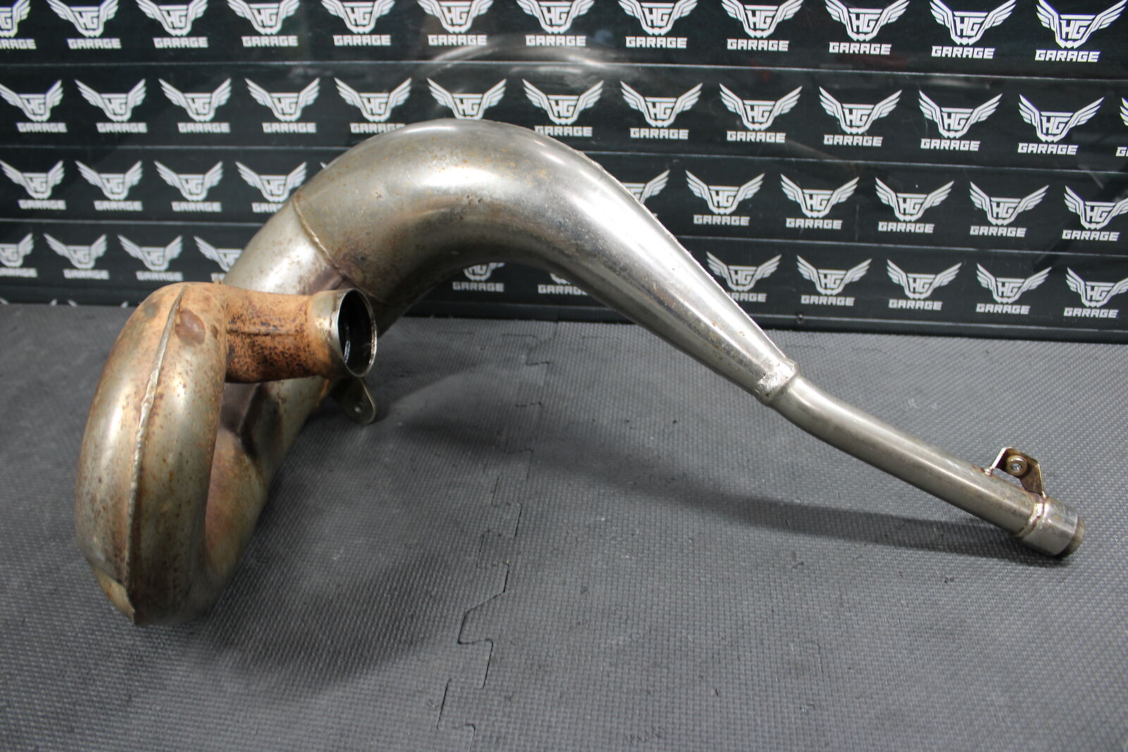 2003 HONDA CR250R FMF GOLD SERIES GNARLY EXHAUST PIPE EXPANSION CHAMBER HEADER