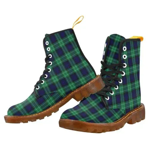 Abercrombie Tartan Plaid Martin Boot