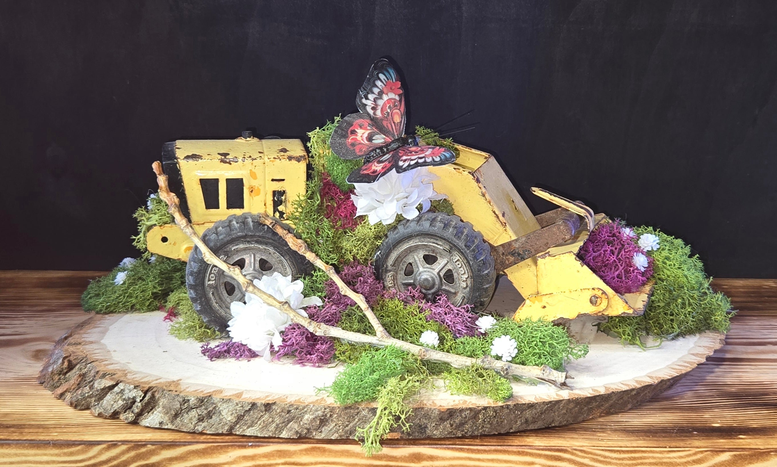 Forgotten tractor toy