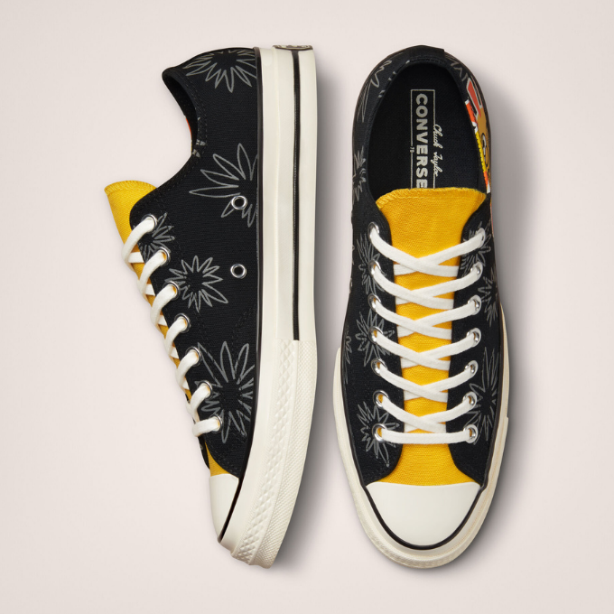 floral print chuck 70 low top