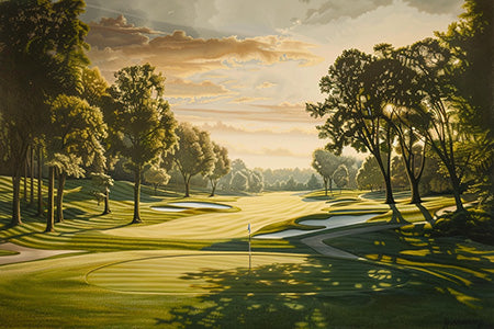 Golf Art and Home Decor as a golf gift