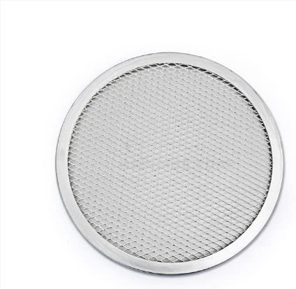 Norjac Pizza Screen, 18 Inch, 1 Pack, Seamless Rim, Restaurant-Grade, 100%  Aluminum Pizza Pan, Oven-Safe, Rust-Free.