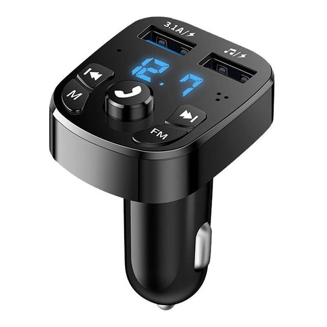 USB Device Car Charger + Bluetooth Wireless