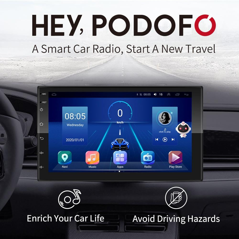 Podofo Universal Car Multimedia/Radio