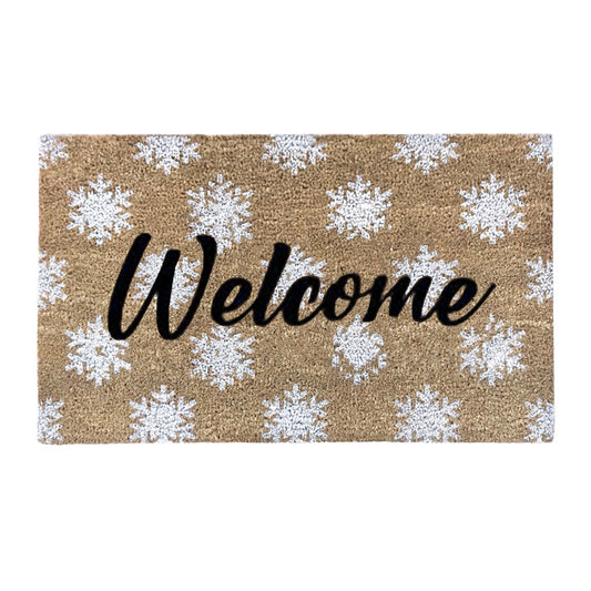 Christmas Welcome Door Mats (23.6X15.7 Inch) Cute Front Door Rug