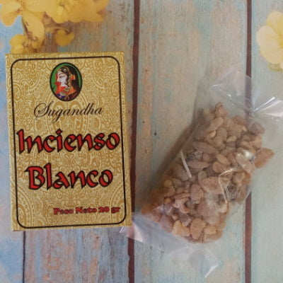 Resina de Incienso Blanco 20 gr