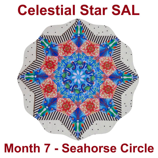 Celestial Star SAL - Month 7 - Seahorse Circle