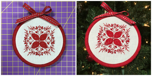 Embroidered Ornament