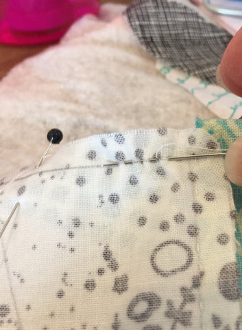 Hand Piecing Tutorial - Figure 5