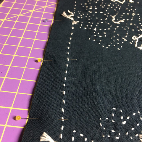 Sashiko Napkin - Step 6