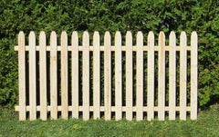 Flat Top Picket Fence