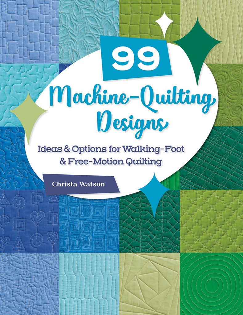 99 Machine Quilting Design Ideas by Christa Watson – Red Thread Studio