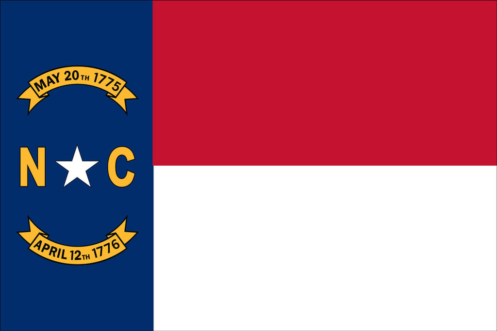 North Carolina State Flag | 1800FlagPole.com