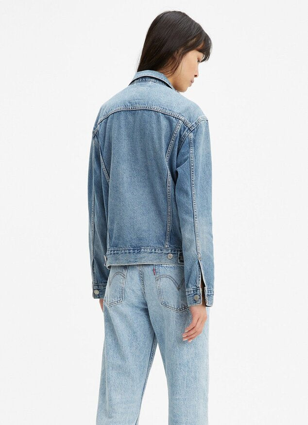 LEVI'S Ex Boyfriend Trucker Jacket 'Soft as Butter' – 