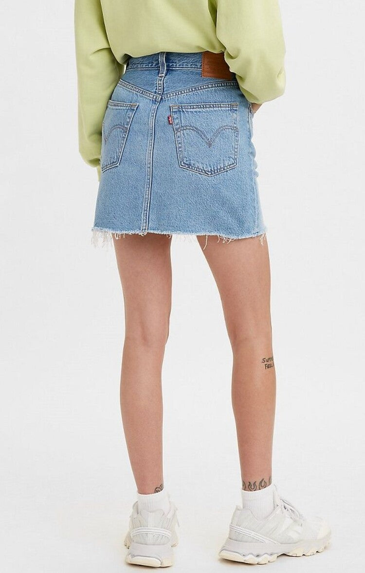 LEVI'S Ribcage Denim Skirt 'Bernal Tide' – 