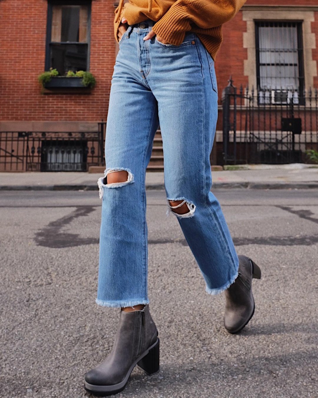 LEVI'S Wedgie Straight 'Market Street' – 