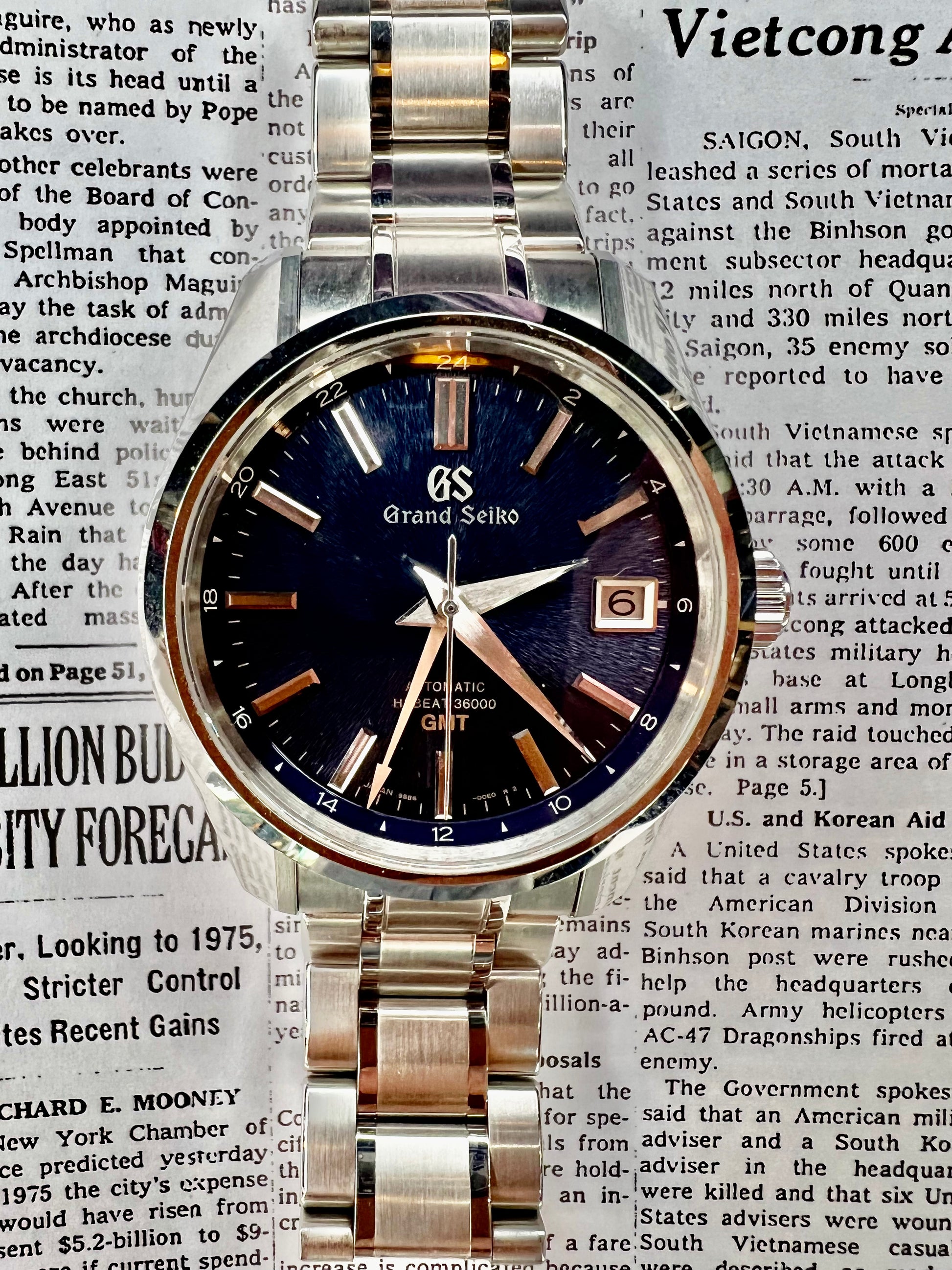 Grand Seiko 9S86-00A0 GMT Grand Heritage Boutique Edition COMPLETE SET –  Ref. 9S86-00A0 – Manhattan Watch Company