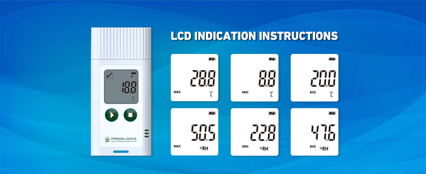 TagPlus-TH Temperature Humidity Data logger