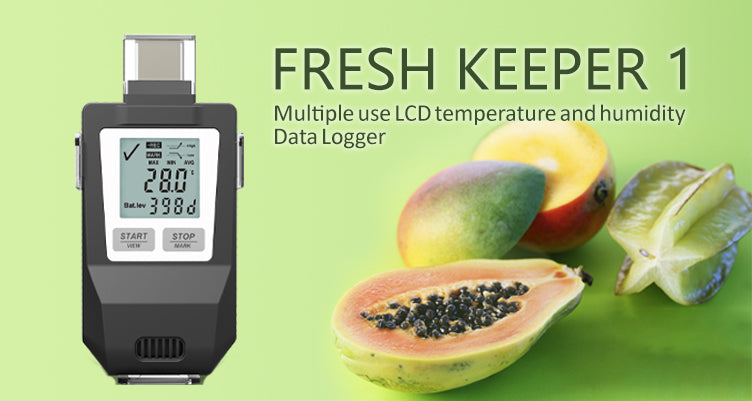 Fresh Keeper 1 Temperature Humidity Data Logger
