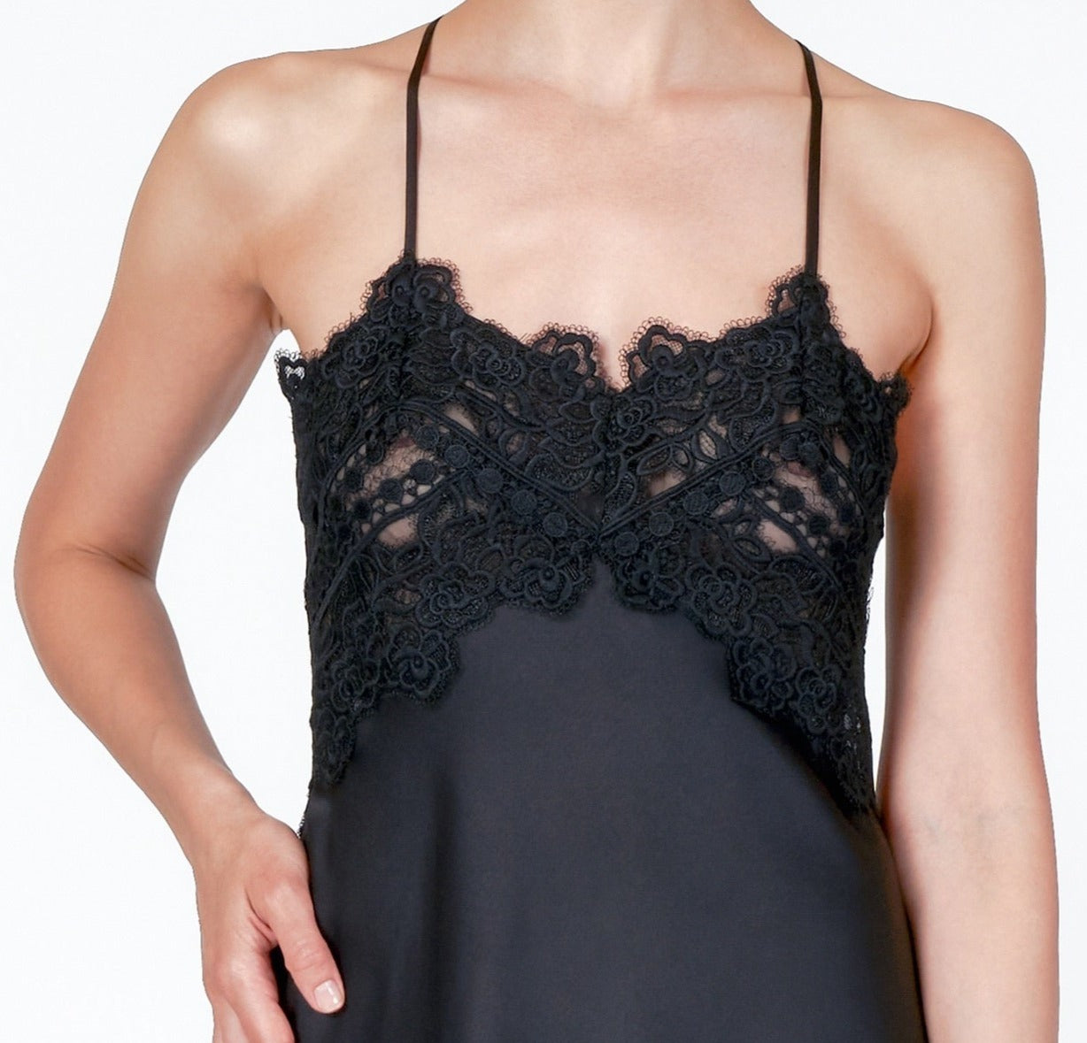Rosey Gown in Black#N# – Underpinnings Lingerie