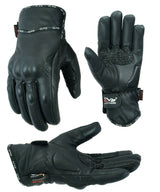 EVO PURE Leather Winter Waterproof Thermal Motorbike Motorcycle Knuckle Gloves