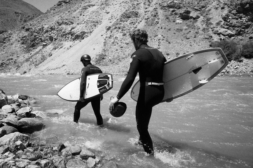 Jacob Quinlan River Surfer Afghanistan by Nico Walz