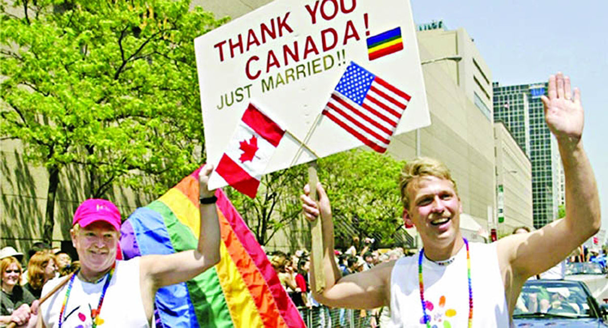 Same-sex marriage Canada