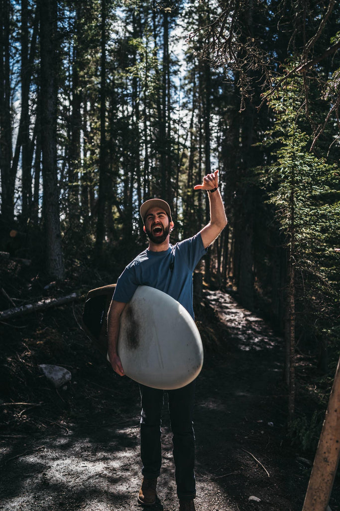 Luke Morstad Outlier Surf - River Surfer Calgary
