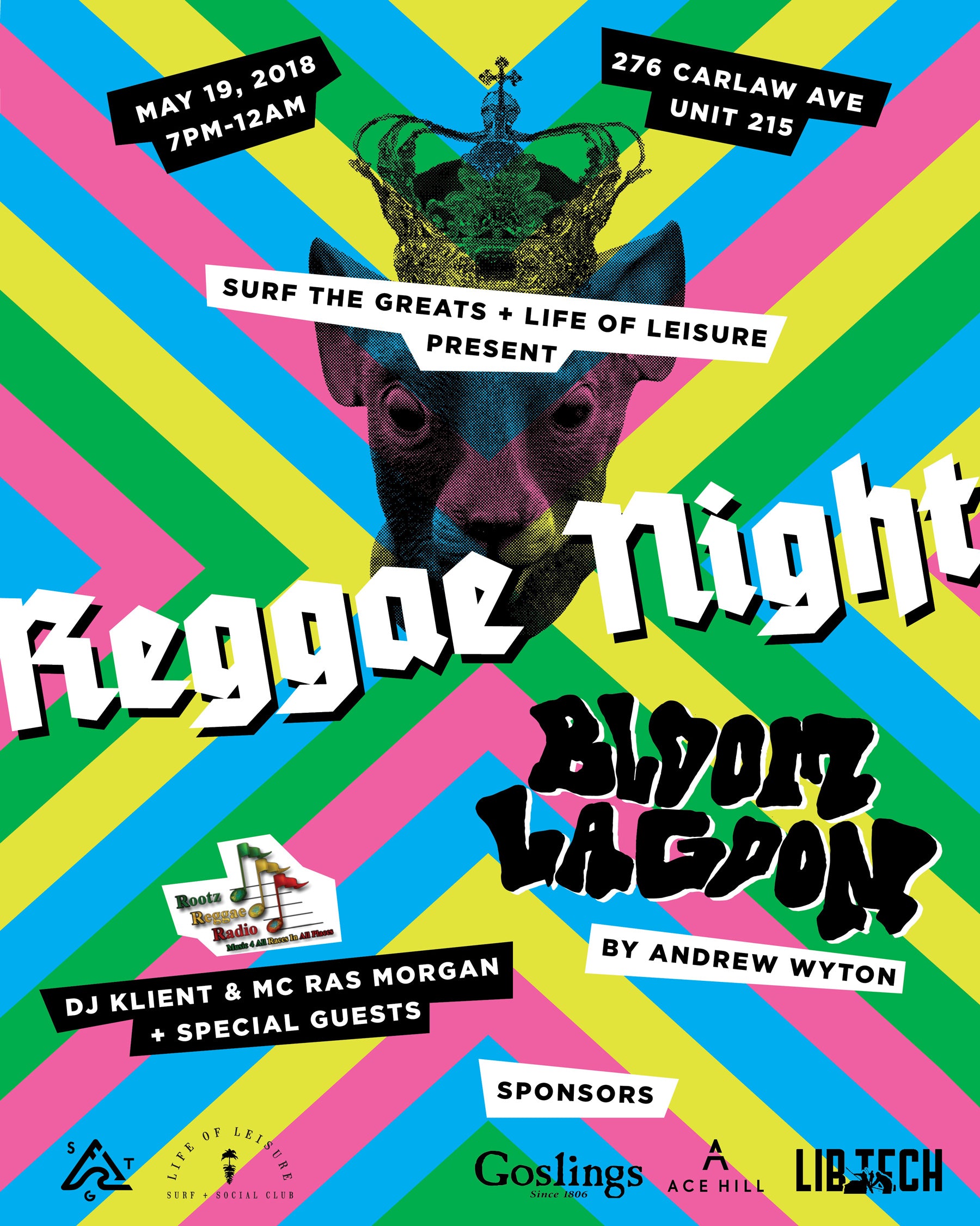 Reggae Night at Surf the Greats Toronto