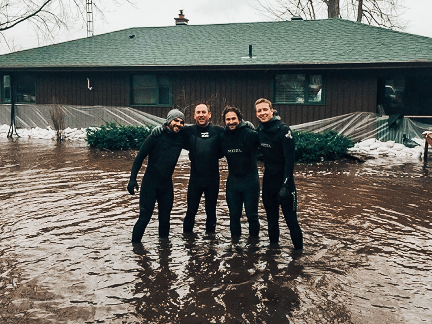 Michael Billinger and Ottawa River Surfers help communities affected by the flood