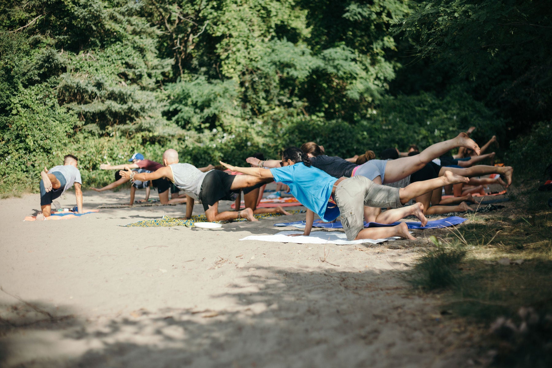 Surf the Greats Yoga by Elie Landesberg