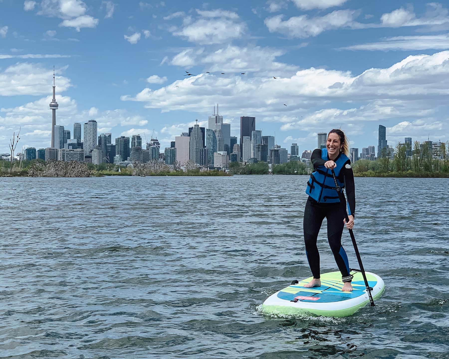 SUP Standup Paddleboarding Toronto Spring Summer